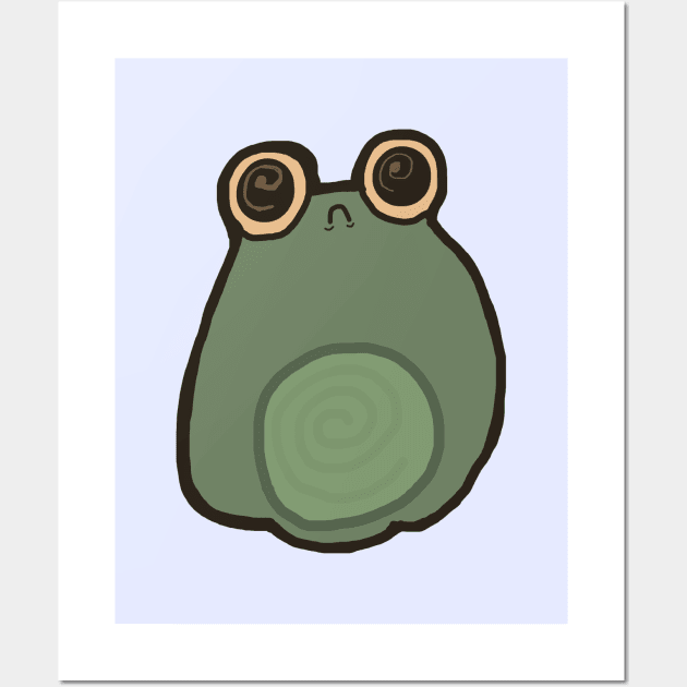 Frog Potato Wall Art by Dialon25